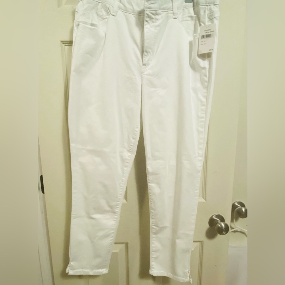 Wit & Wisdom White Denim Jeans